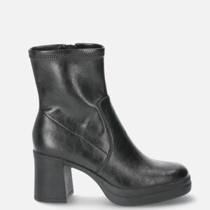 No Boundaries Black Heeled Boots